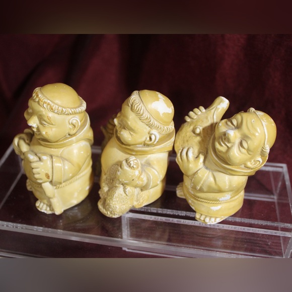 1960’s Gino Ruggeri Alabaster Monks from Italy - Picture 12 of 12